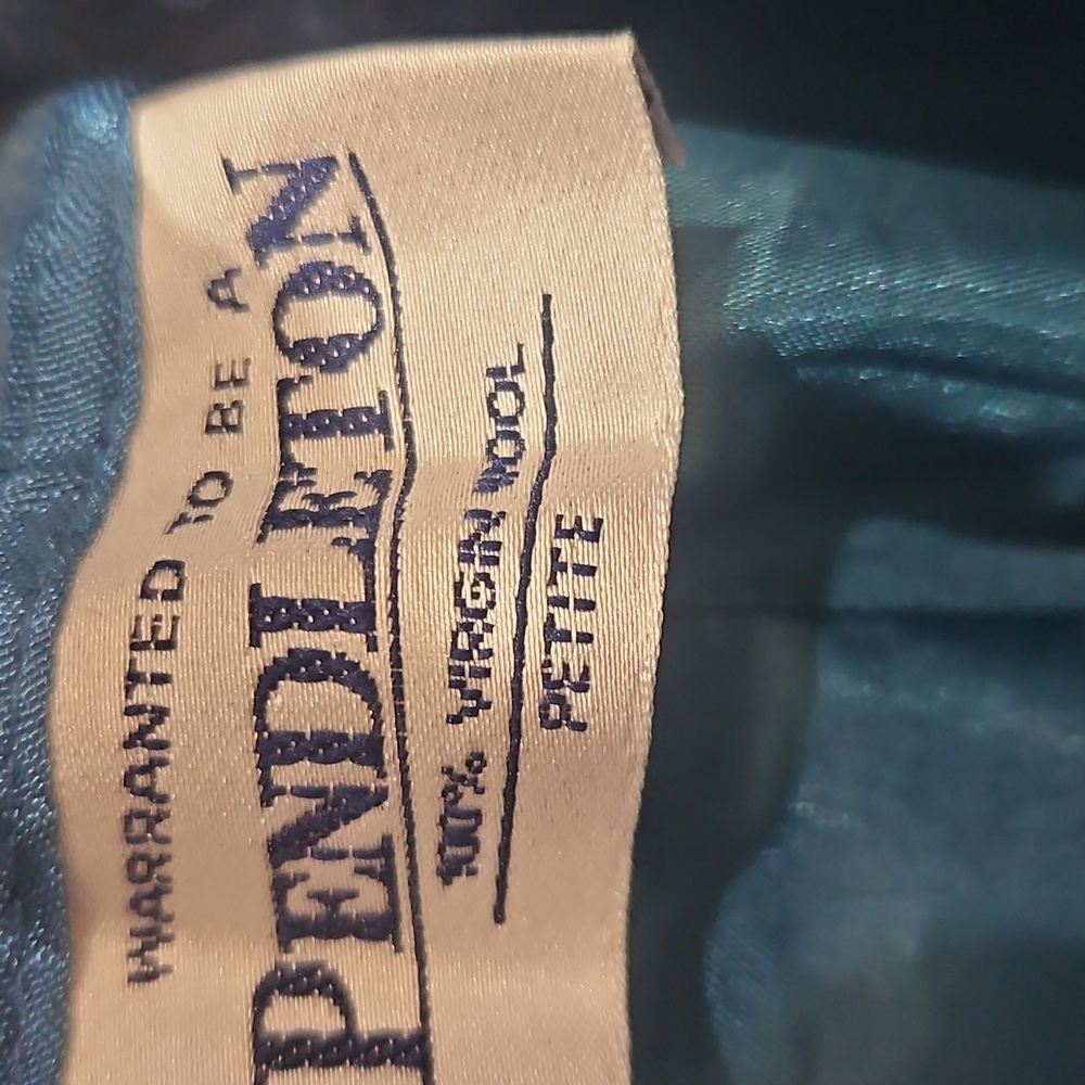 Pendleton Blue Colored 100% Virgin Wool Pants Siz… - image 2